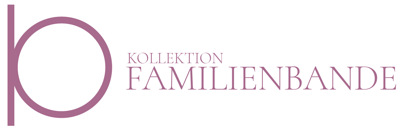 schrift rechts Familienbande